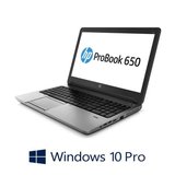 Laptop HP ProBook 650 G1, Intel i5-4210M, 8GB DDR3, 15.6 inci, Windows 10 Pro